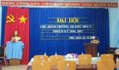 Đại hội điểm Chi Đoàn trường TH Phú Hòa 3