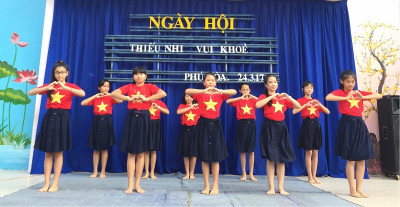 Thiếu nhi vui khỏe- Tiến bước lên Đoàn năm 2018