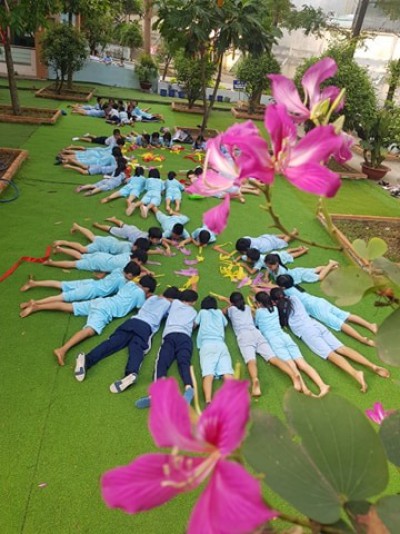 "Cây ước mơ " của các em học sinh trường Tiểu học Phú Hòa 3