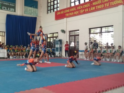 Trường Tiểu học Phú Hòa 3 đứng thứ 2 Hội thi bộ môn nhảy Aerobic cấp Thành Phố năm 2019