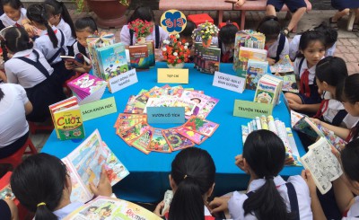 Trường Tiểu học Phú Hòa 3: Hưởng ứng Ngày sách Việt Nam 21 tháng 4