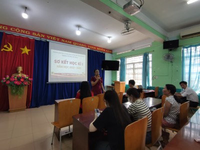 Trường Tiểu học Phú Hòa 3 tổ chức sơ kết học kỳ 1 năm học 2022 - 2023