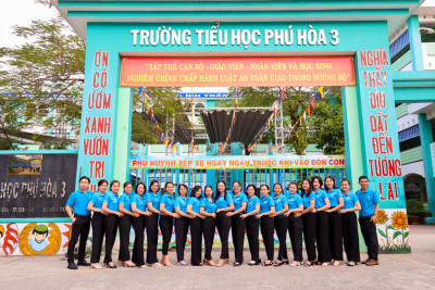 CĐCS Trường Tiểu học Phú Hòa 3 phát động mặc áo Công đoàn vào thứ ba hàng tuần