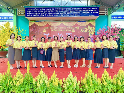 Trường Tiểu học Phú Hòa 3 tổ chức chương trình "Xuân yêu thương"  năm 2024