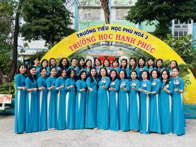 CĐCS Trường Tiểu học Phú Hòa 3 hưởng ứng "Tuần lễ Áo dài" năm 2024