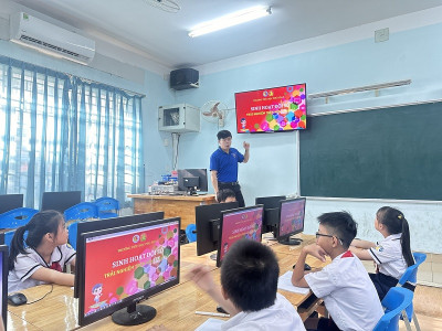 Trường Tiểu học Phú Hòa 3 thực hiện Chương trình công tác Đội và phong trào thiếu nhi năm học 2023-2024