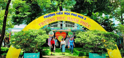 Trường Tiểu học Phú Hoà 3 tiếp các thành viên trong tổ kiểm tra số 3 của Phòng giáo dục