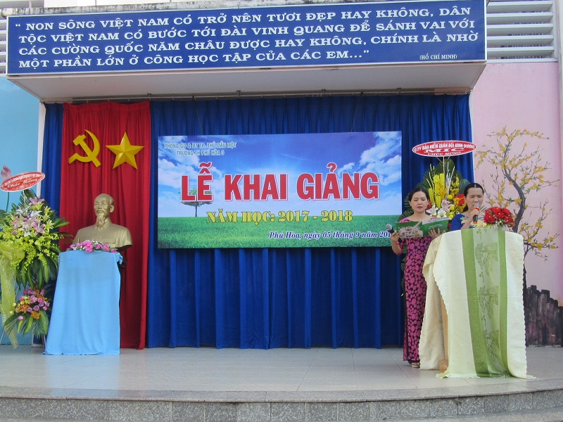 Khai giảng năm học 2017- 2018