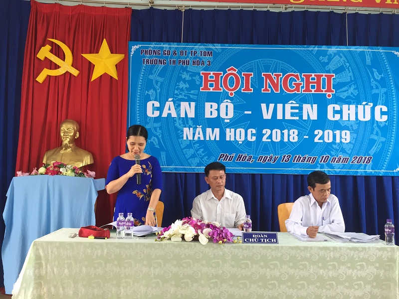 Hội nghị Cán bộ- Viên chức năm 2018-2019