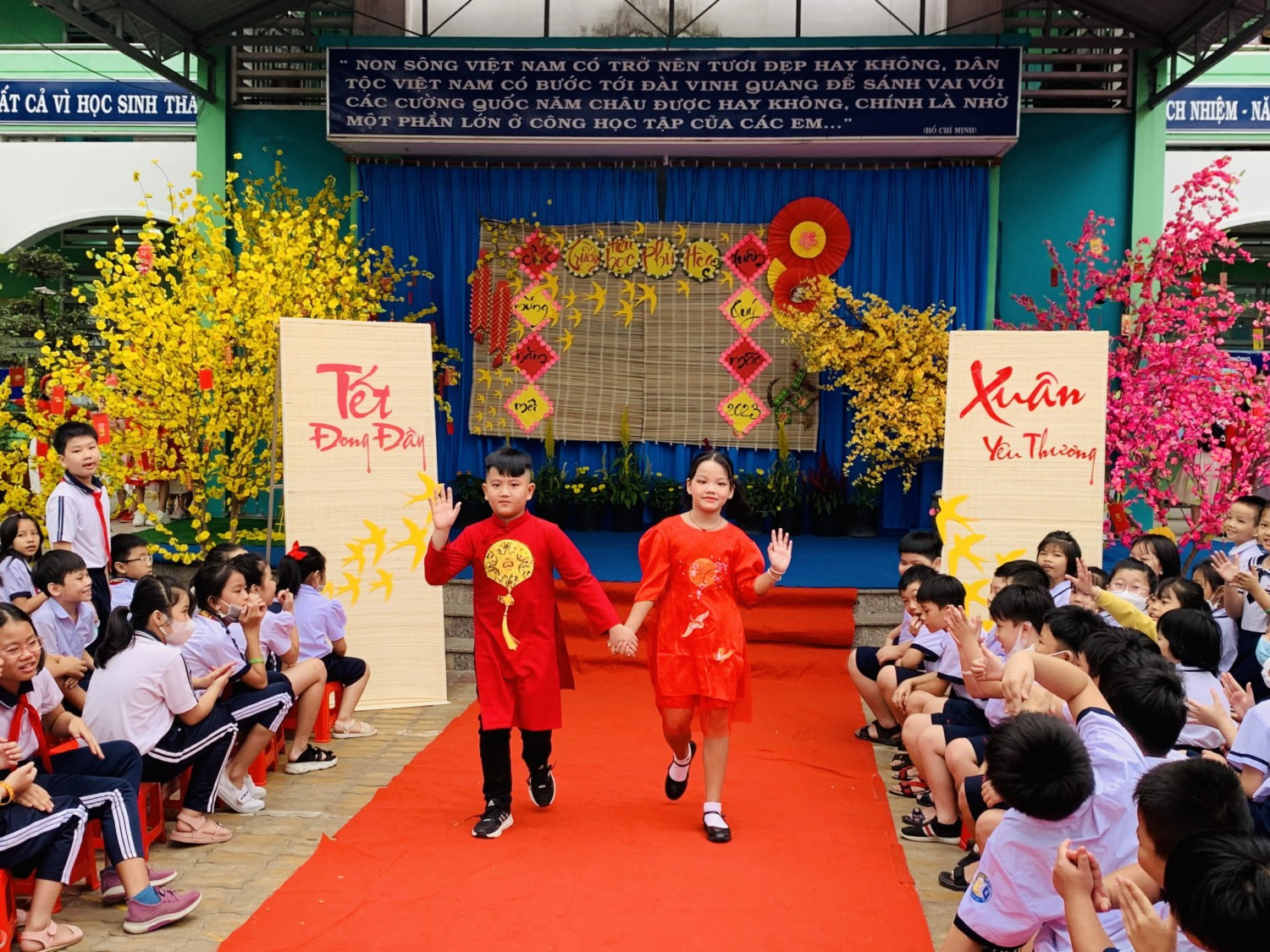 Trường Tiểu học Phú Hòa 3 tổ chức chương trình 